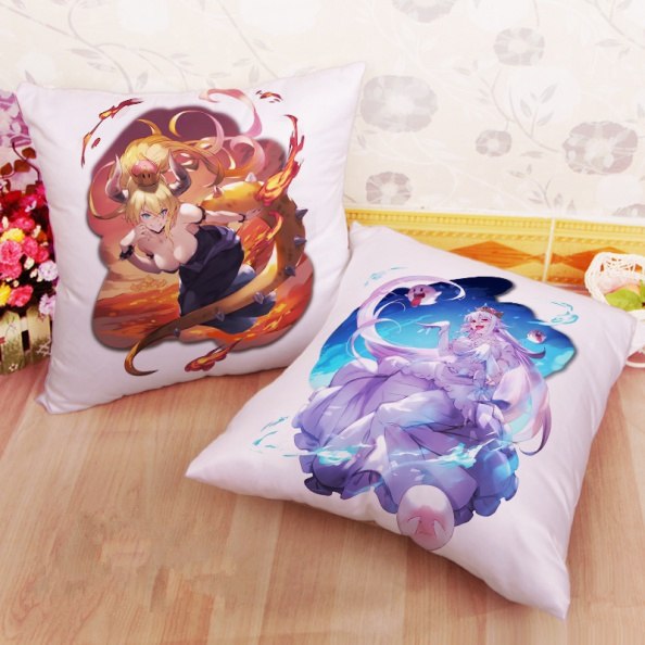 Super Mario Odyssey – Cute Bowsette Pillow Cover (4 Styles) Bed & Pillow Covers