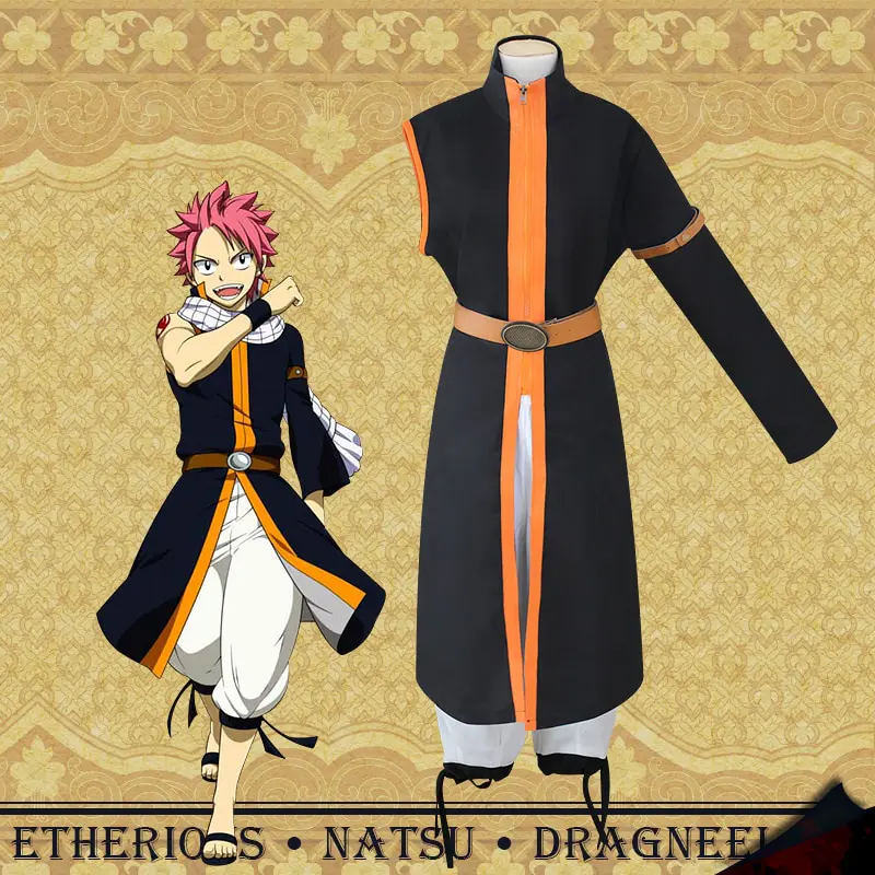 Fairy Tail – Natsu Dragneel Cosplay Costume Cosplay & Accessories