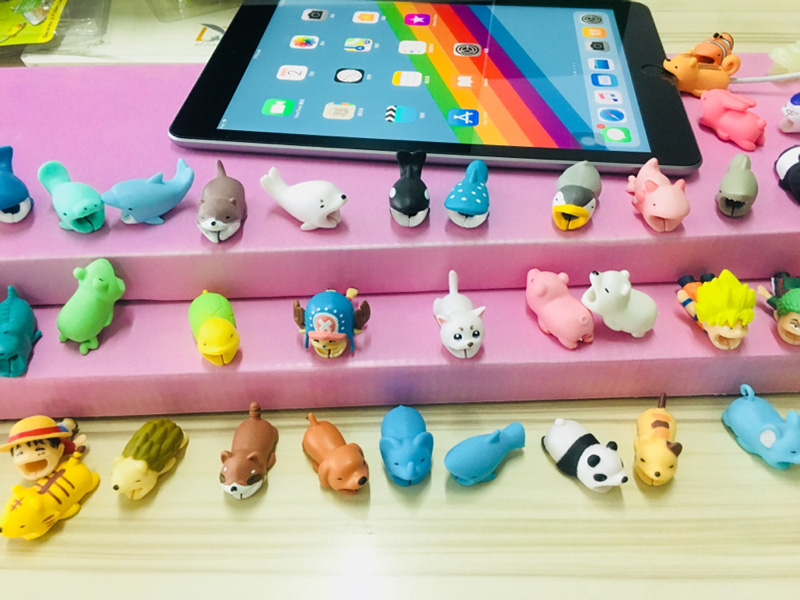Cable Chompers – Cute Animal Bite Cable Protector (40 Types) Dolls & Plushies Phone Accessories