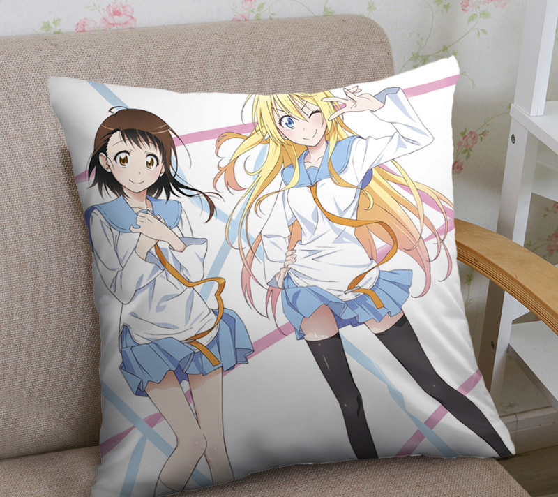 Nisekoi – Double Sided Pillow Cover Bed & Pillow Covers