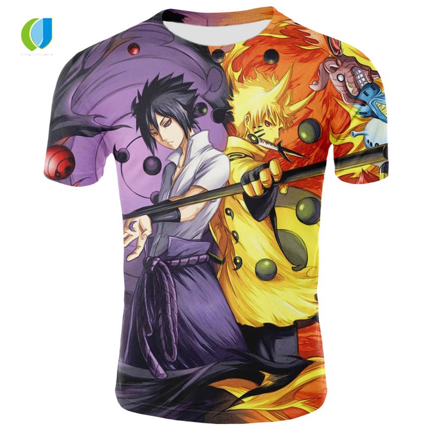Naruto – Awesome 3D Printed T-Shirt (20 Styles) T-Shirts & Tank Tops