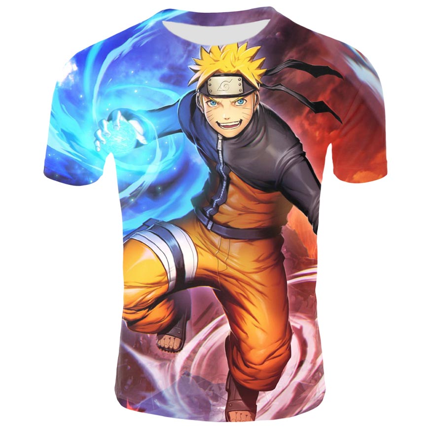Naruto – Awesome 3D Printed T-Shirt (20 Styles) T-Shirts & Tank Tops