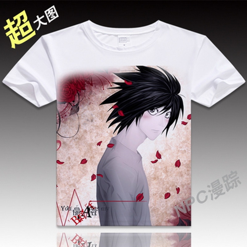 Death Note – White Printed T-Shirt (20 Styles) T-Shirts & Tank Tops