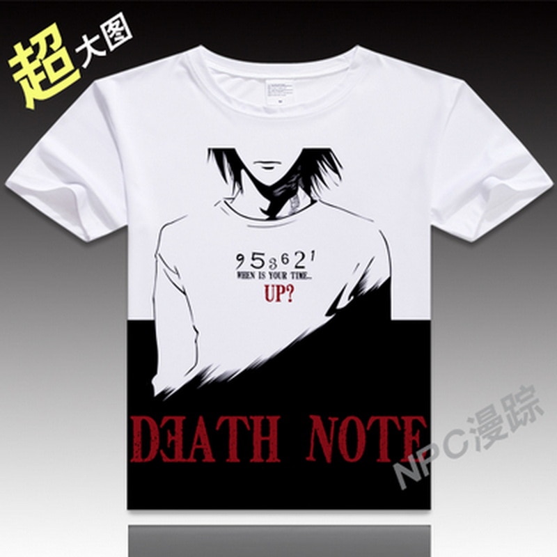 Death Note – White Printed T-Shirt (20 Styles) T-Shirts & Tank Tops