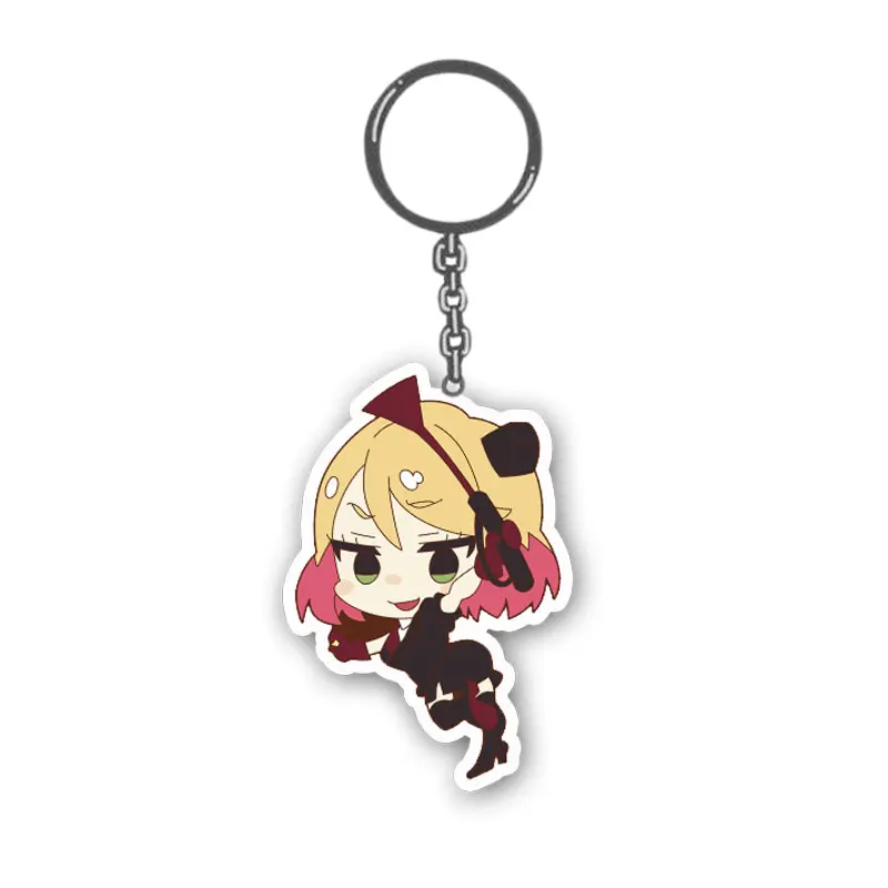 Angels of Death – Ray, Zack, Eddie and Cathy Acrylic Keychain Pendant Keychains Pendants & Necklaces