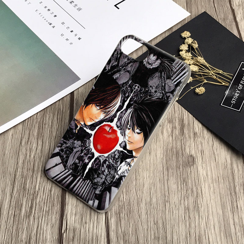 Death Note – L and Kira Phone Cases For iPhone (8 Styles) Phone Accessories
