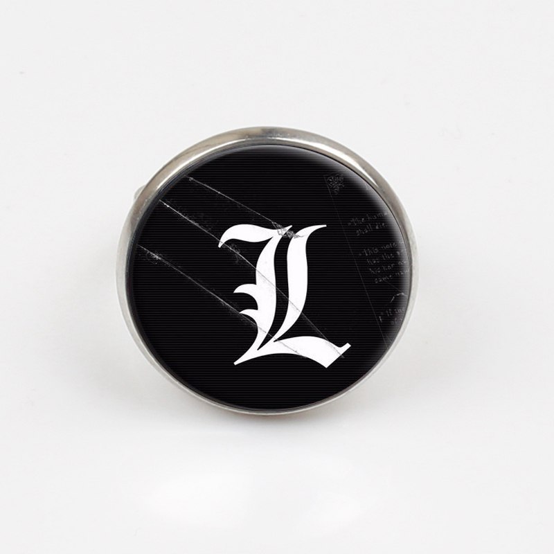 Death Note – L and Kira Rings (4 Styles) Rings & Earrings