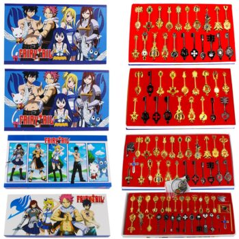 Buy Fairy Tail Lucy Celestial Spirit Keys Keychain Pendant 18 29pcs Set Keychains Pendants Necklaces
