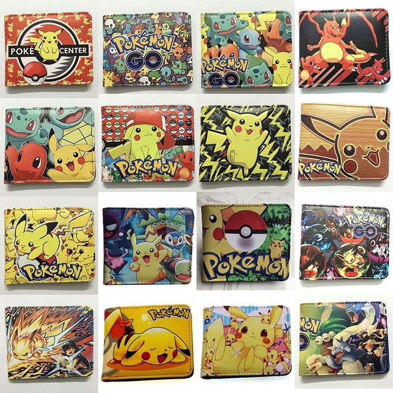 Pokemon – Cute Short Leather Wallet Collection (25 Styles) Wallets