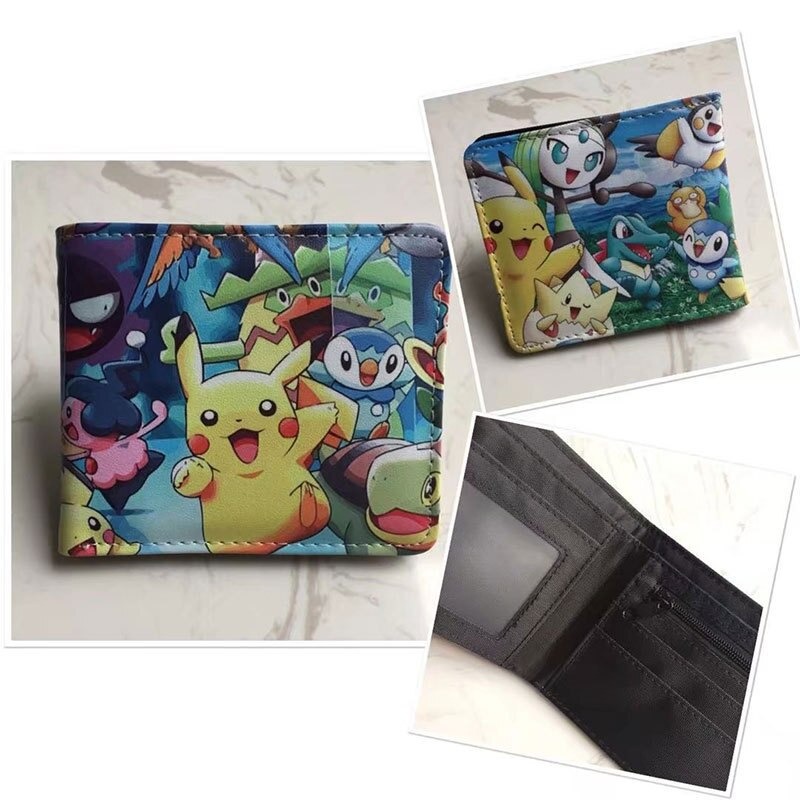 Pokemon – Cute Short Leather Wallet Collection (25 Styles) Wallets
