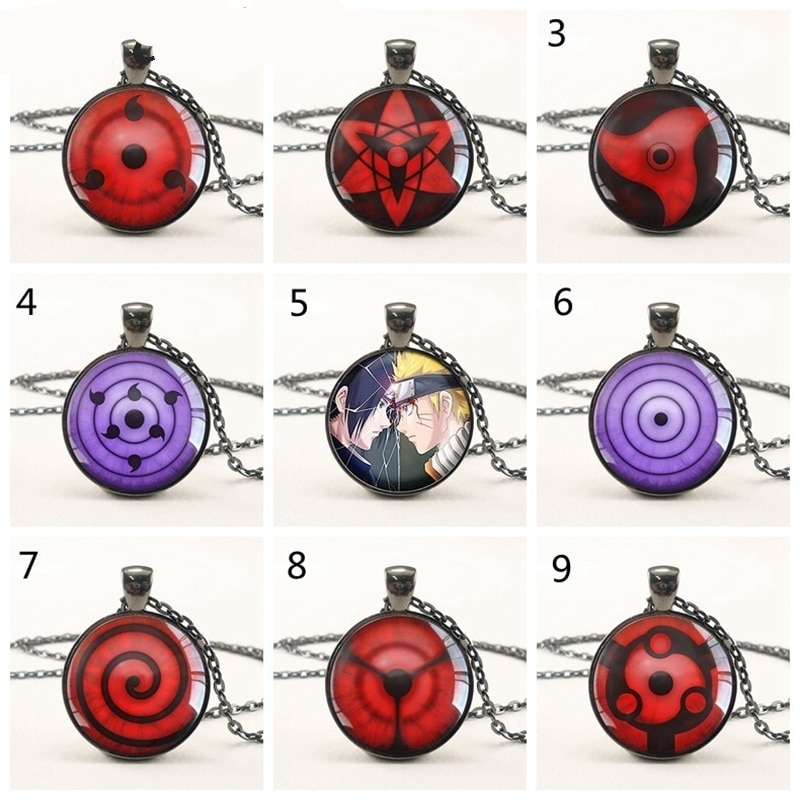 Buy Naruto Sharingan Pendant Necklace 9 Styles