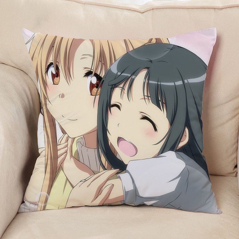 Sword Art Online – Double Sided Pillow Cover (5 Styles) Bed & Pillow Covers