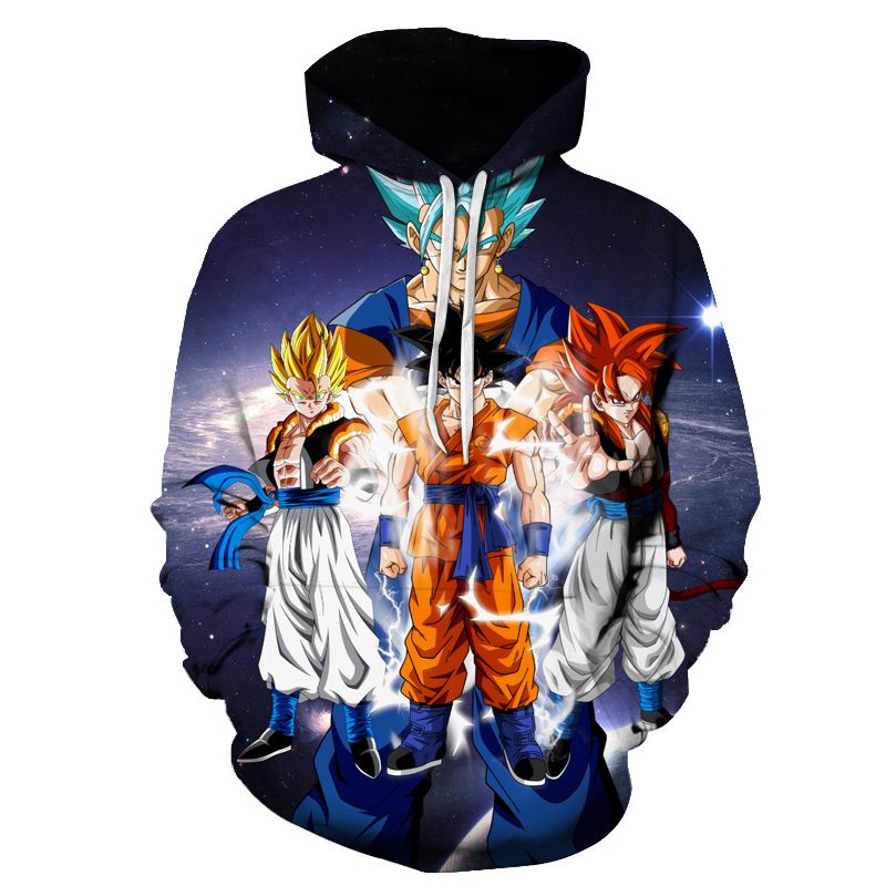 Dragon Ball – Super Saiyan 3D Printed Hoodie (16 Styles) Hoodies & Sweatshirts