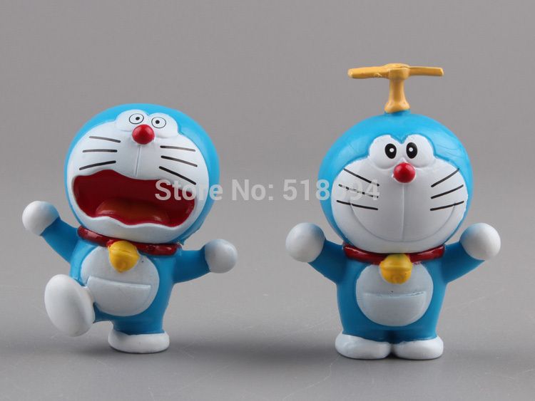 Doraemon – Cute 8pcs/set Figure (4-6cm) Action & Toy Figures