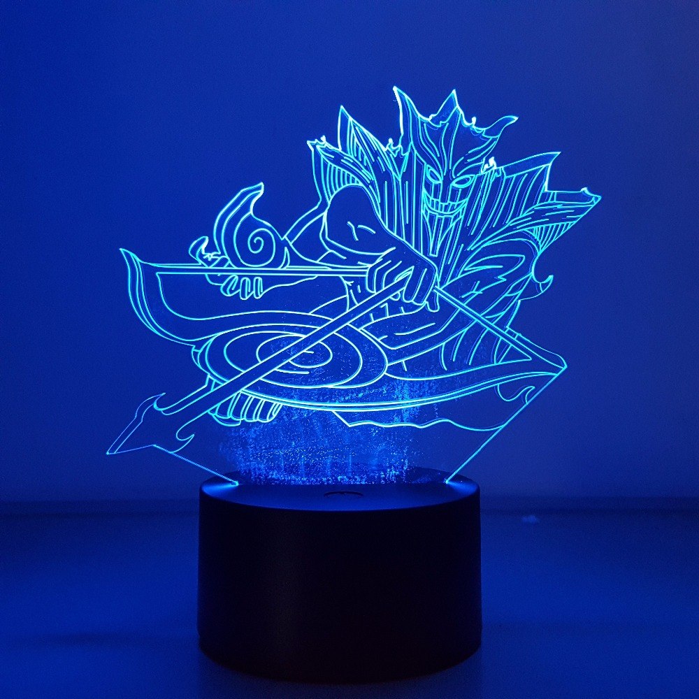 Naruto – Susanoo 3D Illusion Led Desk Lamp (Multicolor) Lamps