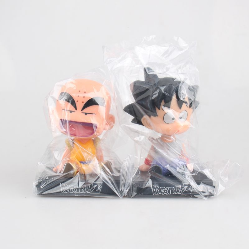 Dragon Ball – Son Goku and Krillin Phone Holder Figure (12cm) Action & Toy Figures Phone Accessories