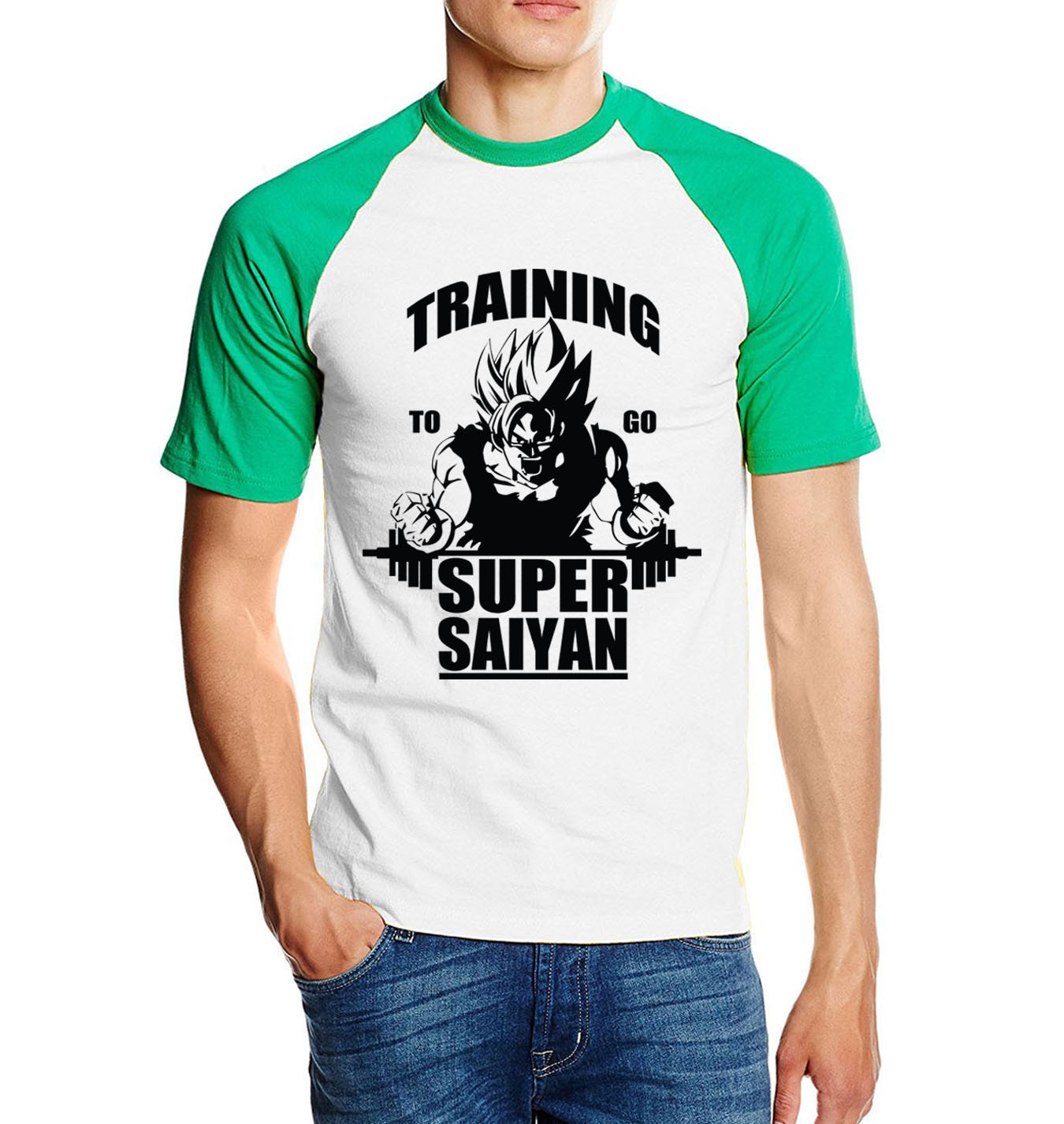 Dragon Ball – Training Son Goku Super Saiyan T-Shirt (6 Colors) T-Shirts & Tank Tops