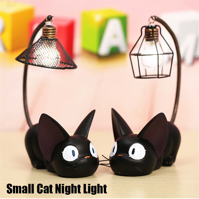 Kiki’s Delivery Service – Jiji Cat Led Desk Lamp (2 Styles) Lamps