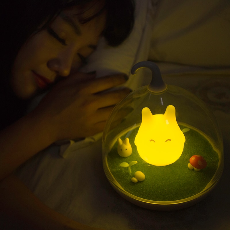My Neighbor Totoro – Kawaii Chibi Totoro Touch Sensor Led Desk Lamp (4 Colors) Lamps