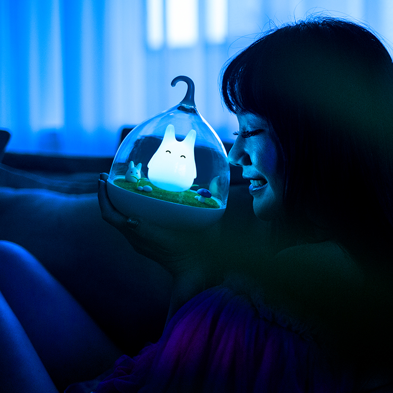 My Neighbor Totoro – Kawaii Chibi Totoro Touch Sensor Led Desk Lamp (4 Colors) Lamps