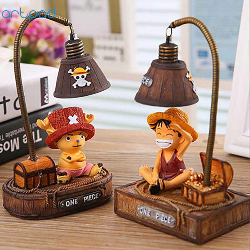 One Piece – Luffy and Chopper Led Desk Lamp (6 Styles) Lamps