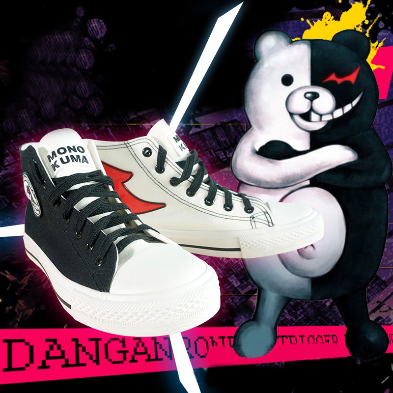 Danganronpa – Monokuma Canvas Shoes Shoes & Slippers