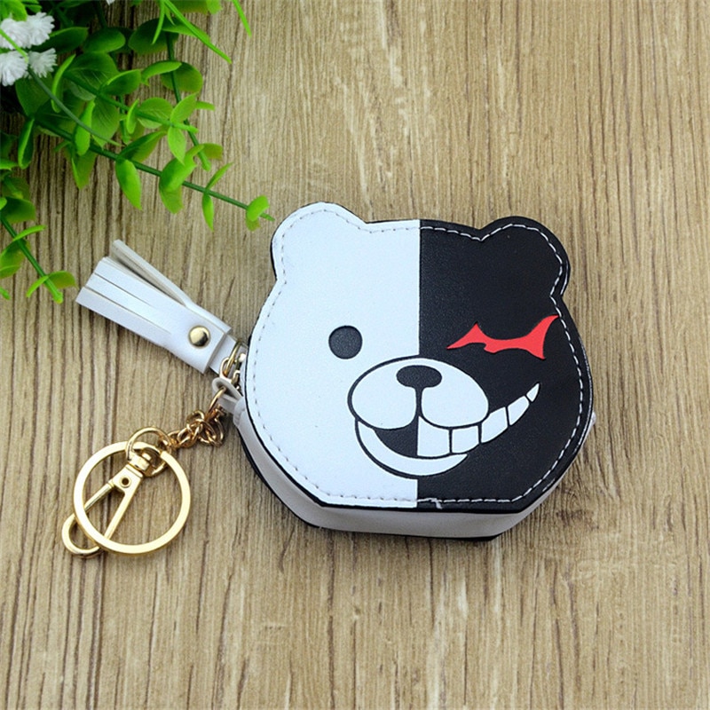 17 Anime Coin Purse with Keychain Wallets