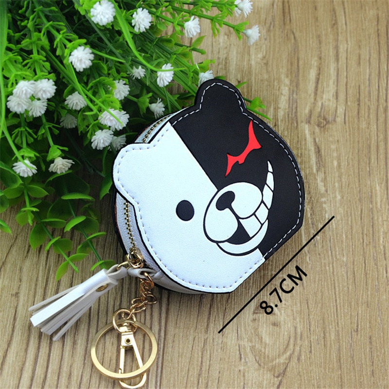 17 Anime Coin Purse with Keychain Wallets