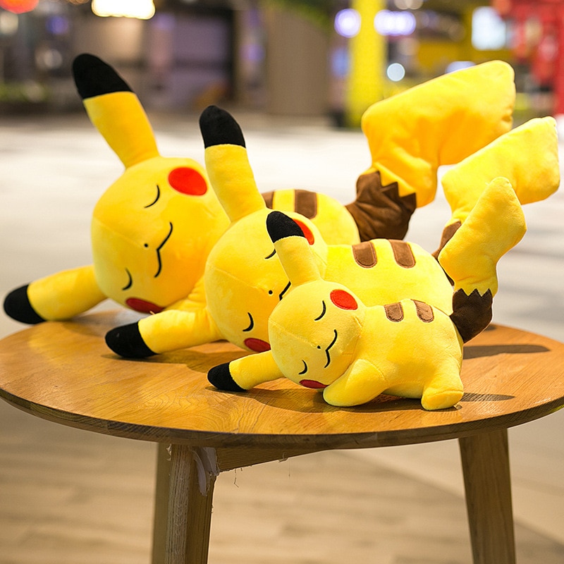 Pokemon – Sleeping Pikachu Plush Toy (2 Styles) Dolls & Plushies