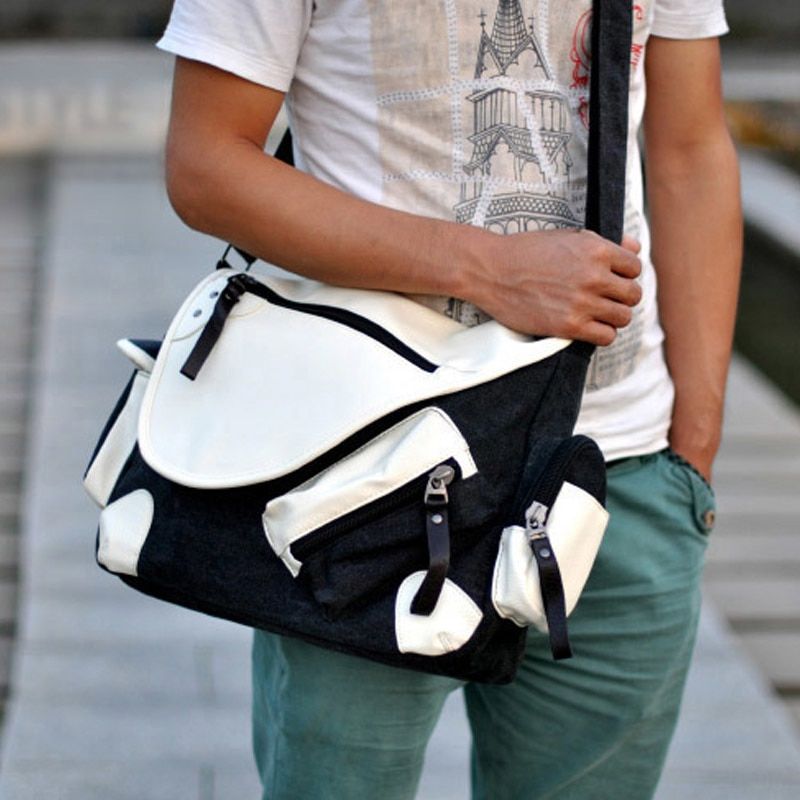 Danganronpa – Monokuma Canvas Shoulder Bag Bags & Backpacks