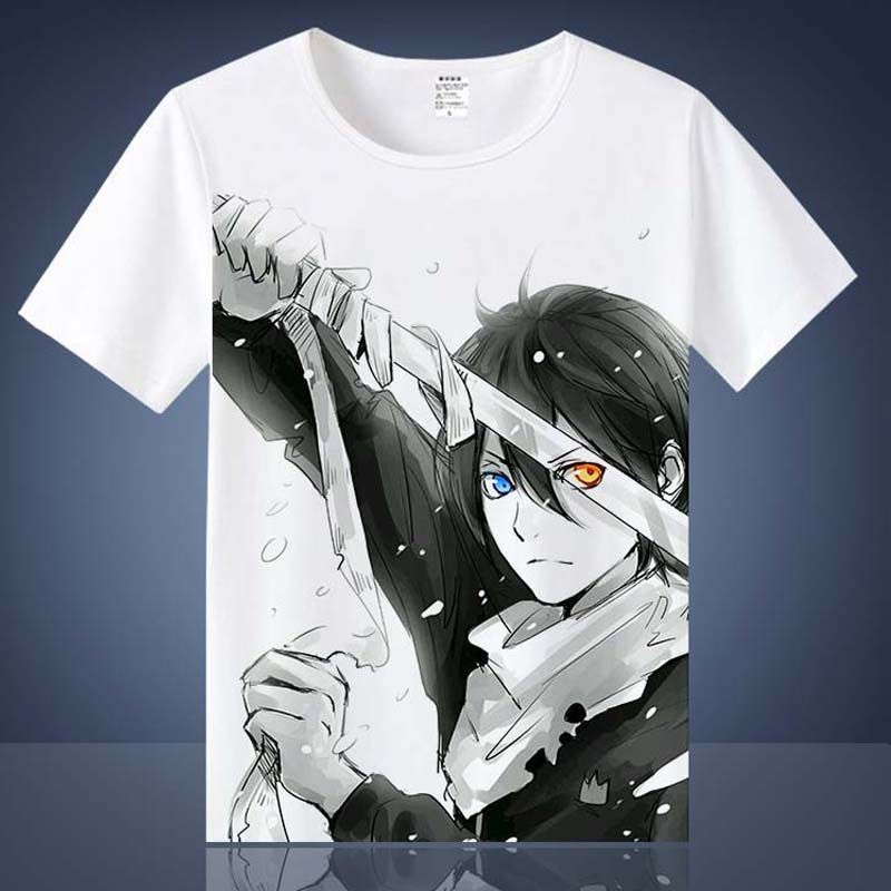 Noragami – White Printed T-Shirt (21 Styles) T-Shirts & Tank Tops