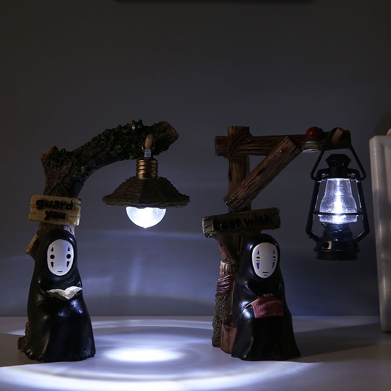 Spirited Away – No Face Kaonashi Led Desk Lamp (2 Styles) Lamps