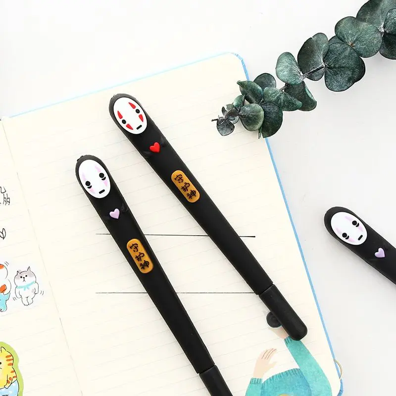 Spirited Away – 2pcs/set No Face Kaonashi Pen Pens & Books