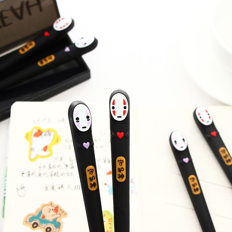 Spirited Away – 2pcs/set No Face Kaonashi Pen Pens & Books