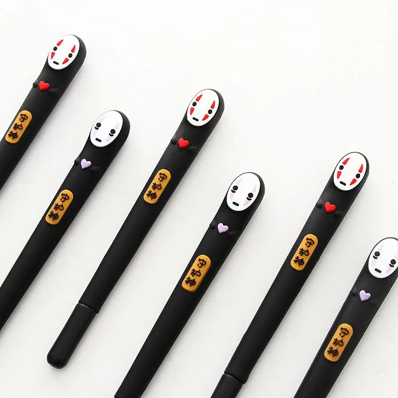 Spirited Away – 2pcs/set No Face Kaonashi Pen Pens & Books