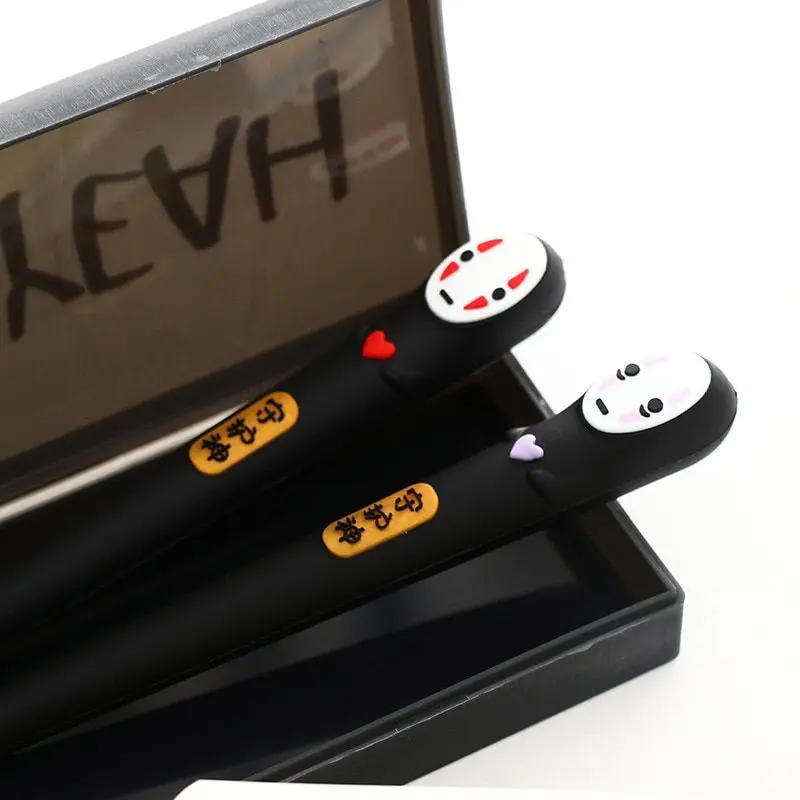 Spirited Away – 2pcs/set No Face Kaonashi Pen Pens & Books