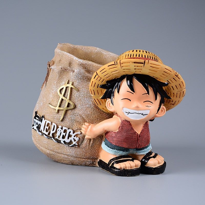 One Piece – Luffy Pen Holder Figure (10cm) Action & Toy Figures Pens & Books