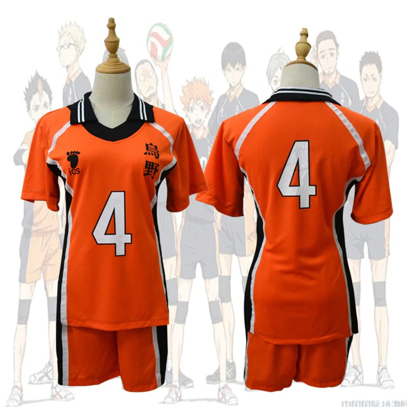 Haikyuu!! – Karasuno High School Volleyball Club Uniform Cosplay Costume (+20 Designs) Cosplay & Accessories