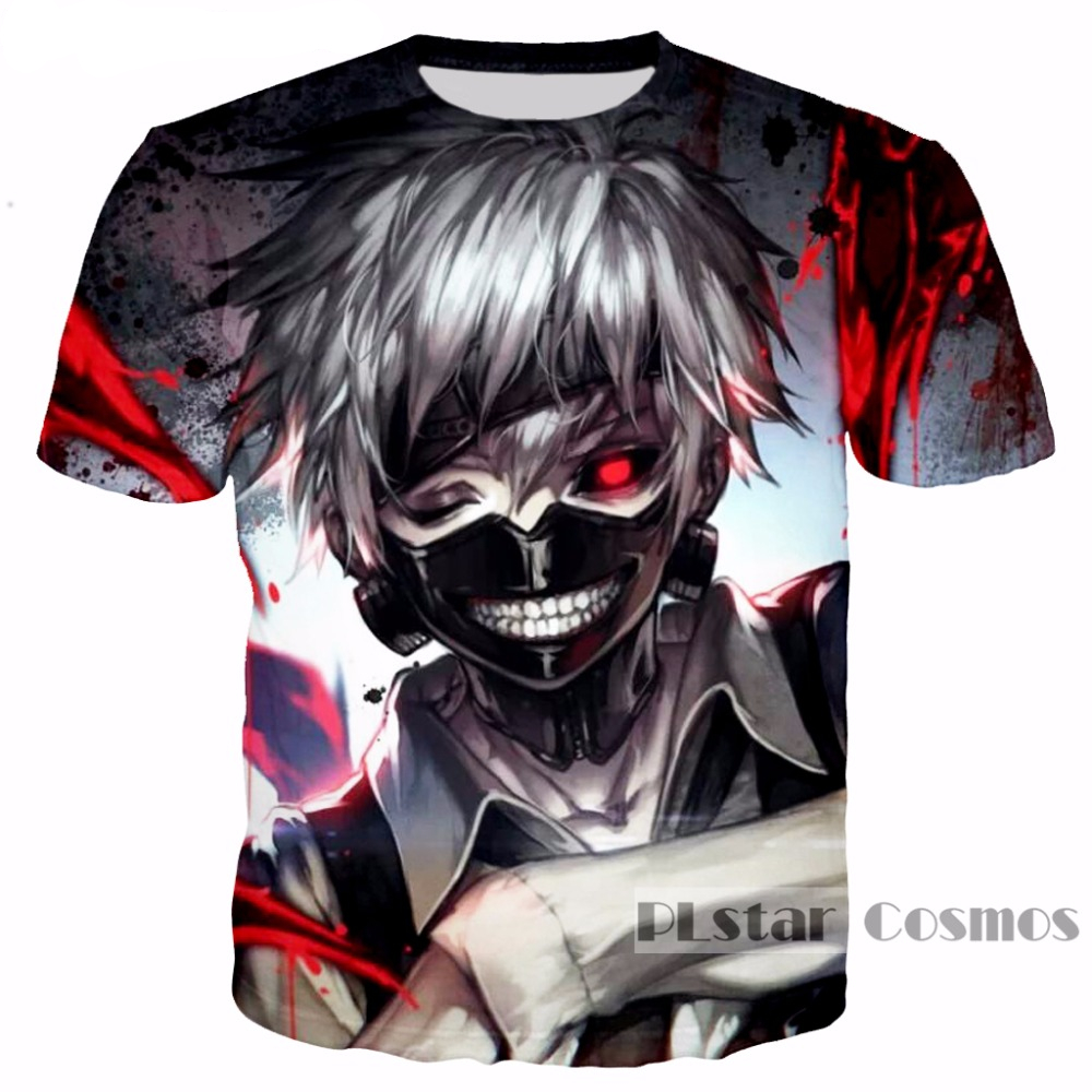 Tokyo Ghoul – Ken Kaneki 3D Printed T-Shirt (22 Styles) T-Shirts & Tank Tops