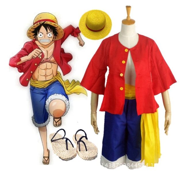 One Piece – Monkey D. Luffy Cosplay Costume – Otaku Store