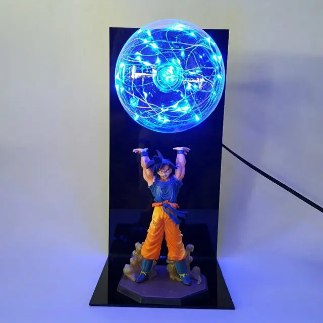 Dragon Ball – Son Goku Spirit Bomb 3D Illusion Led Desk Lamp (15 Colors ...