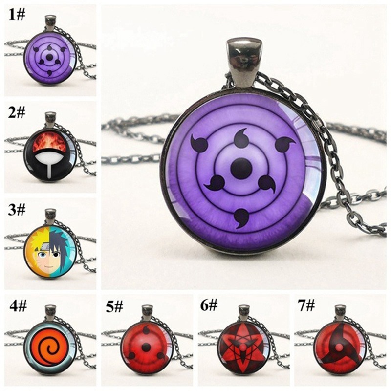 Naruto – Sharingan Pendant Necklace (7 Designs) Pendants & Necklaces