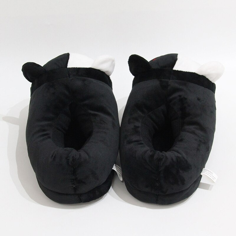 Danganronpa – Kawaii Monokuma Plush Slippers Shoes & Slippers