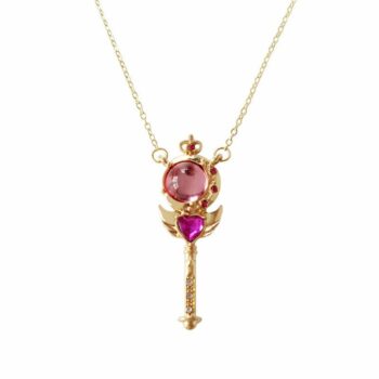 Sailor Moon – Lovely Moon Rod Pendant Necklace Pendants & Necklaces