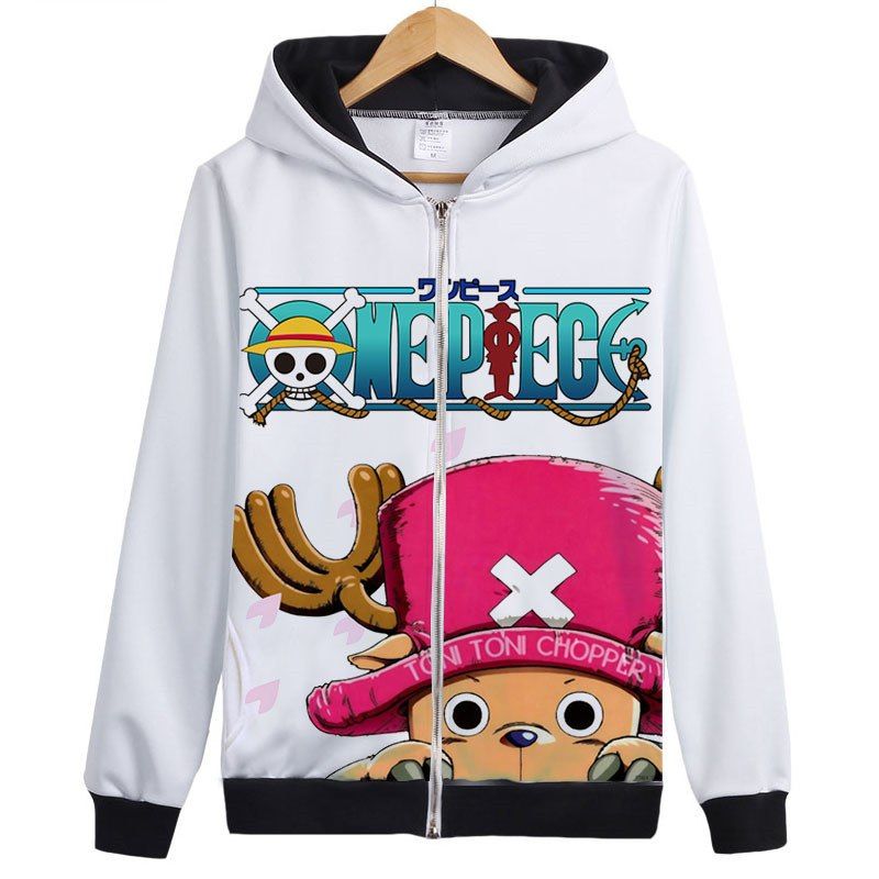 One Piece – Pirates Zip-Up Hoodie (21 Styles) Hoodies & Sweatshirts