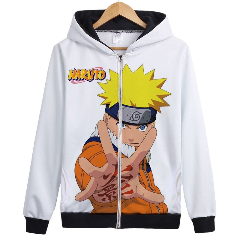 Naruto – Naruto, Sasuke, Itachi, Kakashi and Akatsuki Zip-Up Hoodie (15 Styles) Hoodies & Sweatshirts
