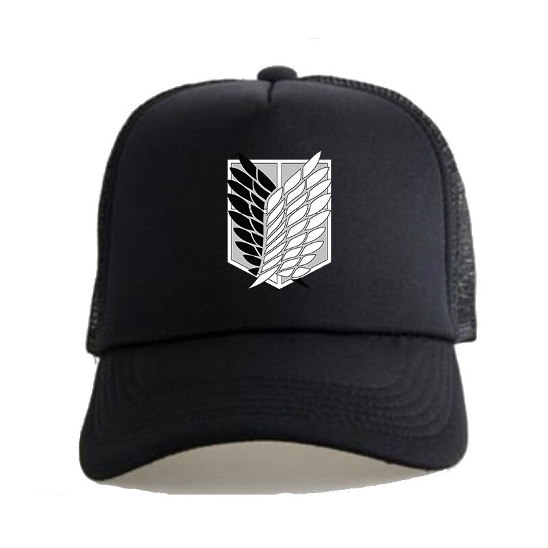 Attack on Titan – Survey Corps Caps for Boys and Girls (20+ Designs) Caps & Hats