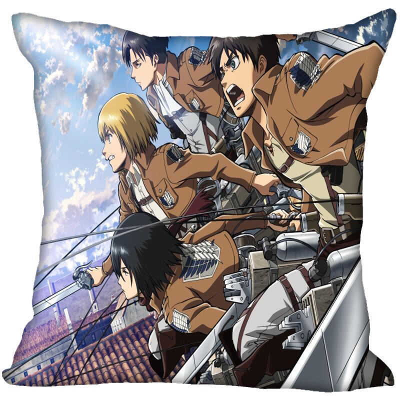 Attack On Titan – Pillow Cases (25+ Designs) Bed & Pillow Covers