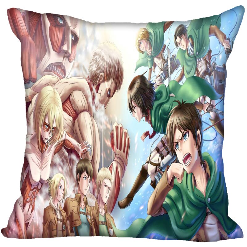 Attack On Titan – Pillow Cases (25+ Designs) Bed & Pillow Covers
