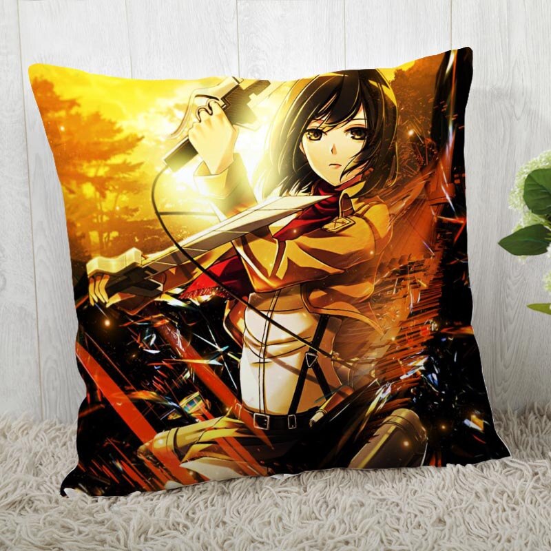 Attack On Titan – Pillow Covers and Cases (30+ Designs) Bed & Pillow Covers